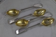 画像7: ヴィクトリアン 中期ー後期　シルバープレート　エッグスタンド&スプーンセット (7)