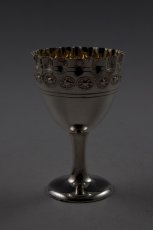 画像5: ヴィクトリアン 中期ー後期　シルバープレート　エッグスタンド&スプーンセット (5)