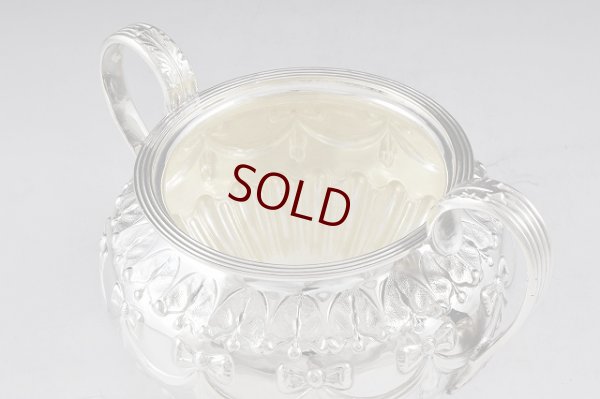 画像8: シルバープレート マッピン＆ウェッブ　リボンガーランドのティーセット