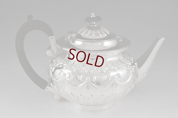 画像6: シルバープレート マッピン＆ウェッブ　リボンガーランドのティーセット