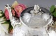 画像2: シルバープレート ヴィクトリアン　ロココ調　お花の蕾の摘みの洋ナシ型ティーポット