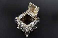 画像5: ヴィクトリア時代後期　ヴィクトリアンロココ　ティーキャディー (5)