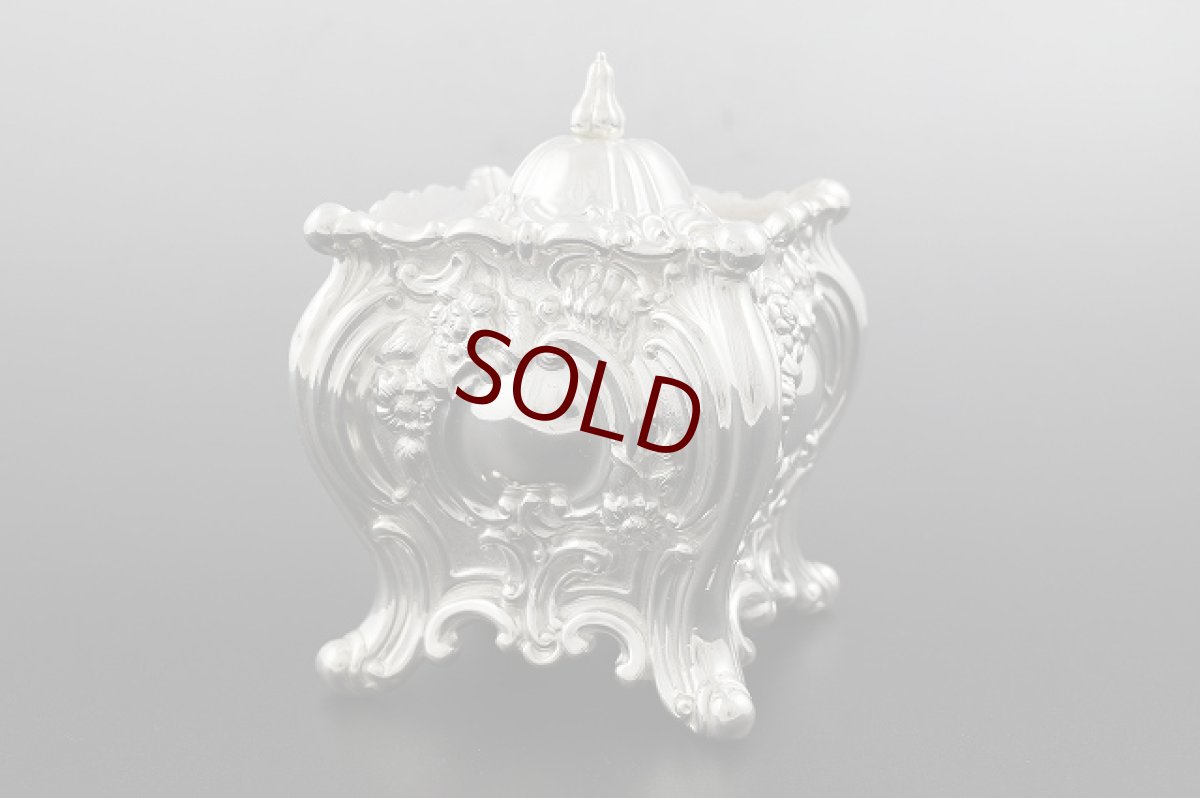 画像2: ヴィクトリア時代後期　ヴィクトリアンロココ　ティーキャディー (2)