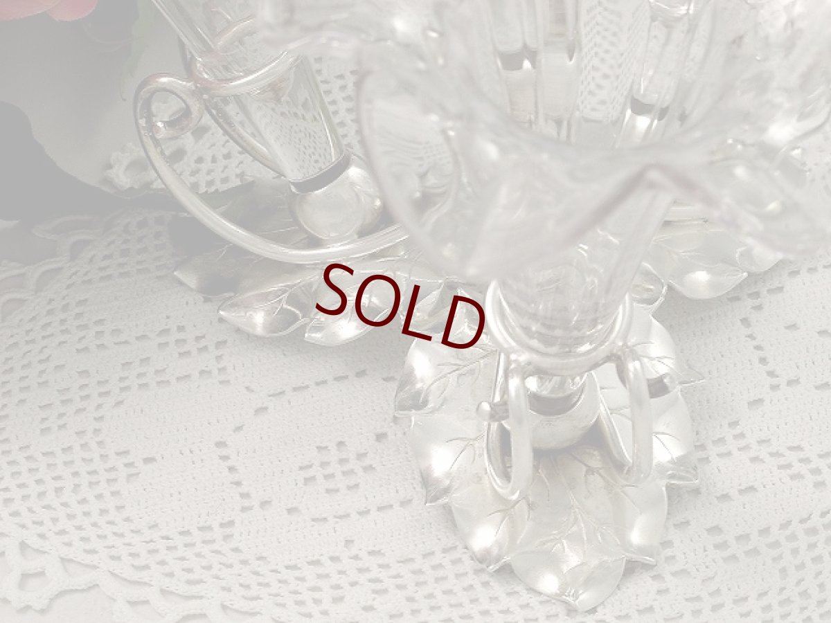 画像4: ヴィンテージ　シルバープレート　センターピース　イパーン (4)