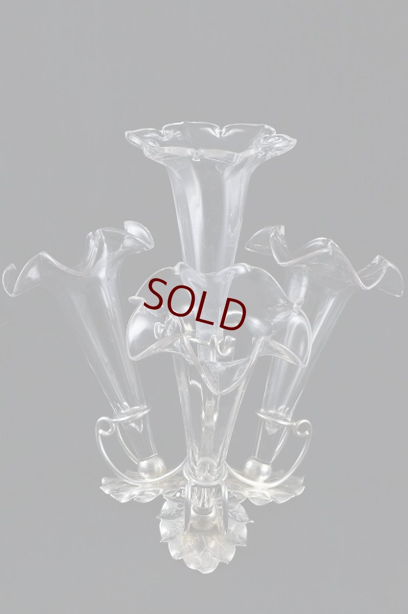 画像5: ヴィンテージ　シルバープレート　センターピース　イパーン (5)