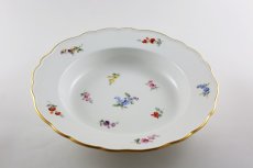 画像1: 1880年　マイセン　散らし小花　（スカッタードフラワー）　スーププレート　5 (1)