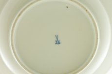 画像5: 1880年　マイセン　散らし小花　（スカッタードフラワー）　ディナープレート　5 (5)