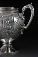 画像13: ヴィクトリアン シルバープレート ネオクラシカル/ロココスタイル　ティーセット (13)