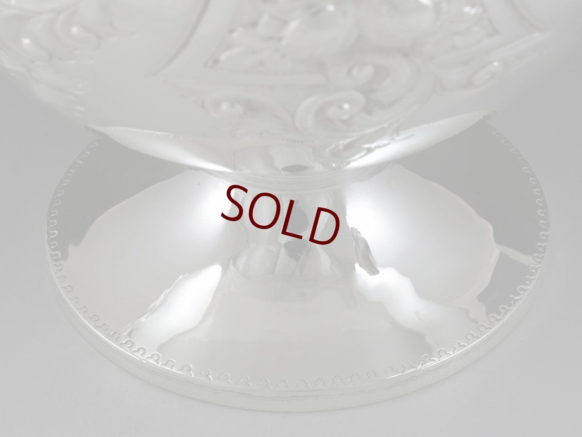 画像5: ヴィクトリアン シルバープレート ネオクラシカル/ロココスタイル　ティーセット (5)