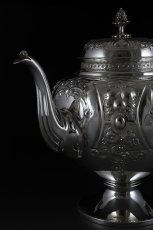 画像6: ヴィクトリアン シルバープレート ネオクラシカル/ロココスタイル　ティーセット (6)