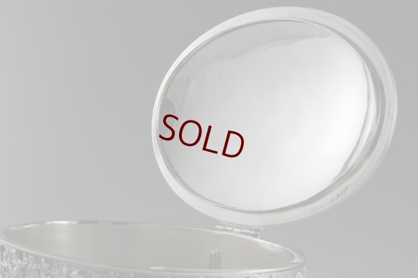 画像8: ヴィクトリアン　1862年　特級　エルキントン　エンジェルのティーキャディー