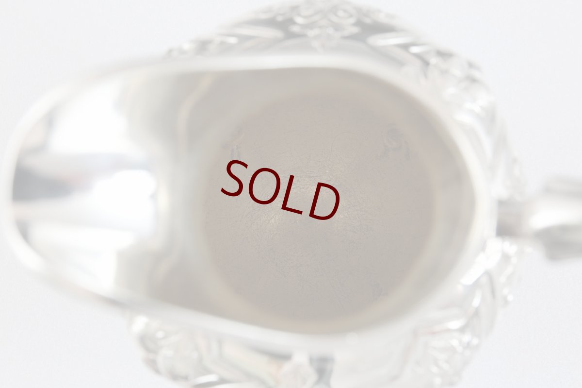 画像11: ヴィクトリアン シルバープレート ネオクラシカル/ロココスタイル　ティーセット (11)