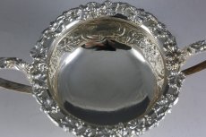 画像11: 1900年前後　シルバープレート　お花とスクロールのチェイシング　ティーセット (11)