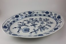 画像6: ヴィンテージ　マイセン　ブルーオニオン　サービングディッシュ　48.7cm (6)