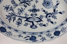 画像5: ヴィンテージ　マイセン　ブルーオニオン　サービングディッシュ　48.7cm (5)