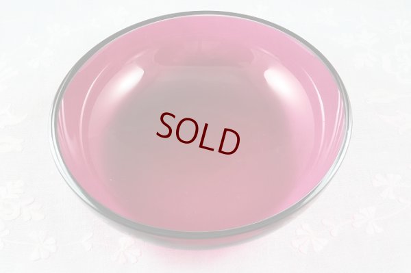 画像4: ヴィクトリアン 葡萄の透かし細工 クランベリーグラス　バスケット