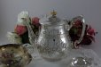 画像7: ヴィクトリア時代 シルバープレート　 リボンとお花のガーランド　ティーポット