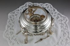 画像10: 特級品　１８８７年　Mappin & Webb マッピン&ウェッブ　ティーケトル&スタンド (10)