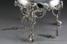 画像9: 特級品　１８８７年　Mappin & Webb マッピン&ウェッブ　ティーケトル&スタンド (9)