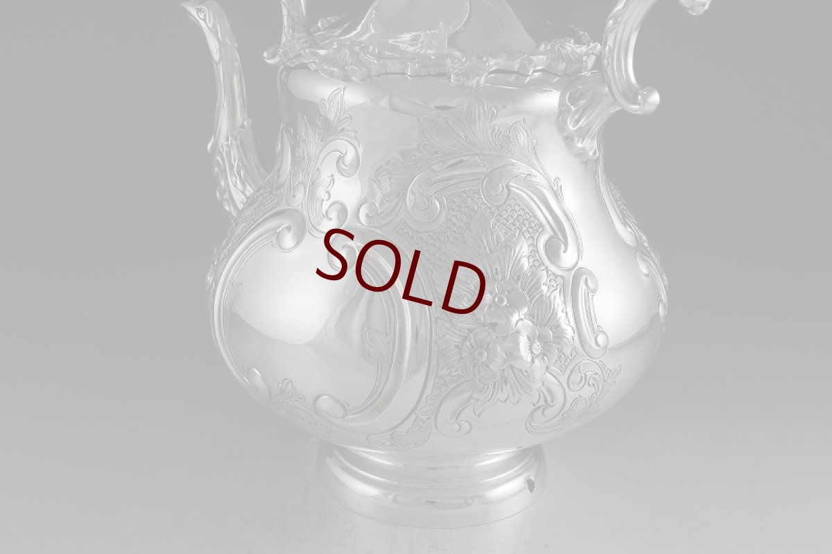 画像7: 特級品　１８８７年　Mappin & Webb マッピン&ウェッブ　ティーケトル&スタンド (7)