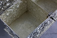 画像6: ヴィクトリアン　シルバープレート　ロココ装飾の　ティーキャディー (6)