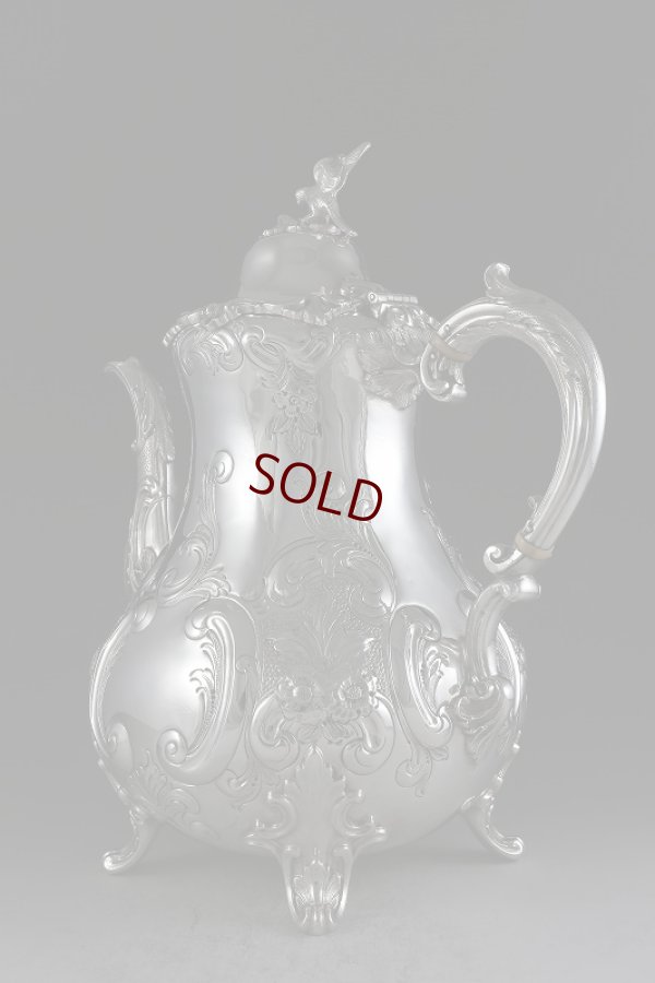 画像10: 特級品 1887年 Mappin & Webb マッピン&ウェッブ　ヴィクトリアン ロココ　ルイスタイル　ティーコーヒー　4点セット