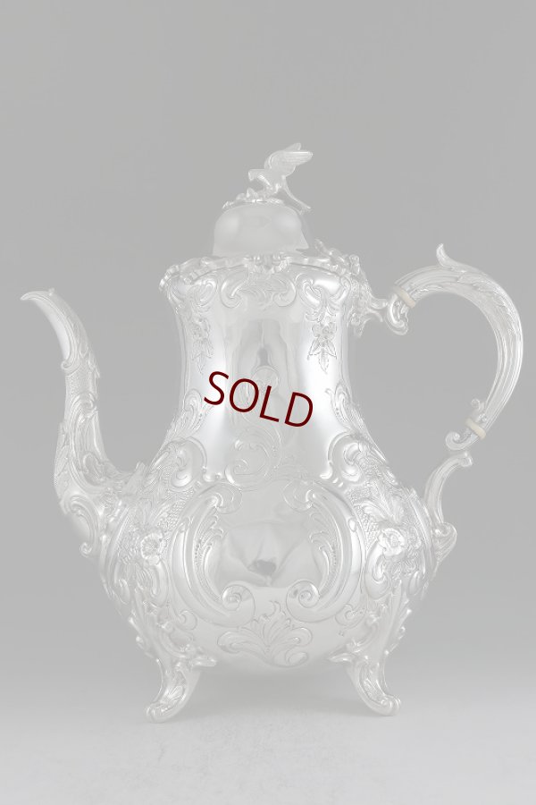 画像8: 特級品 1887年 Mappin & Webb マッピン&ウェッブ　ヴィクトリアン ロココ　ルイスタイル　ティーコーヒー　4点セット