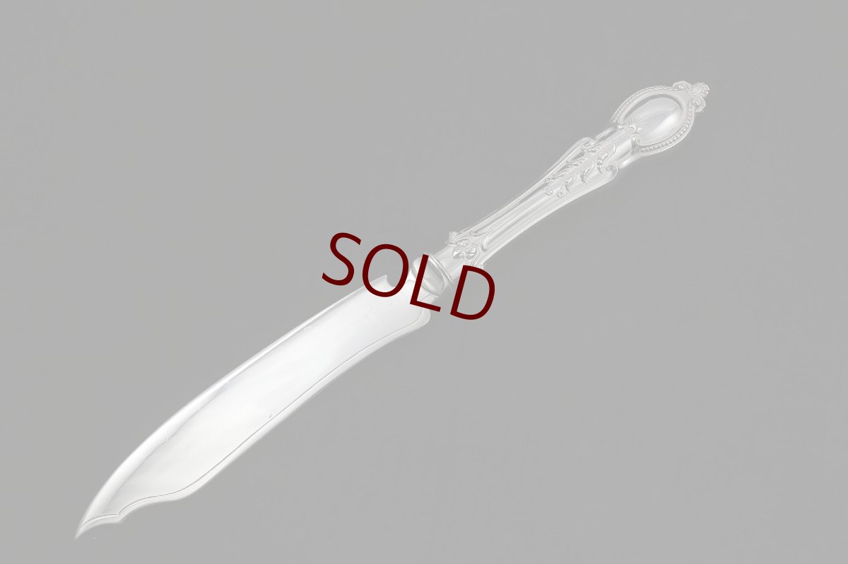 画像6: ヴィクトリアン　手彫りスクロール　ケーキサービングナイフ&フォーク (6)