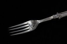 画像8: ヴィクトリアン　手彫りスクロール　ケーキサービングナイフ&フォーク (8)