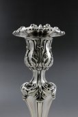 画像5: 特級　純銀製（925）1823年　ロココ　キャンドルスタンド　2組セット