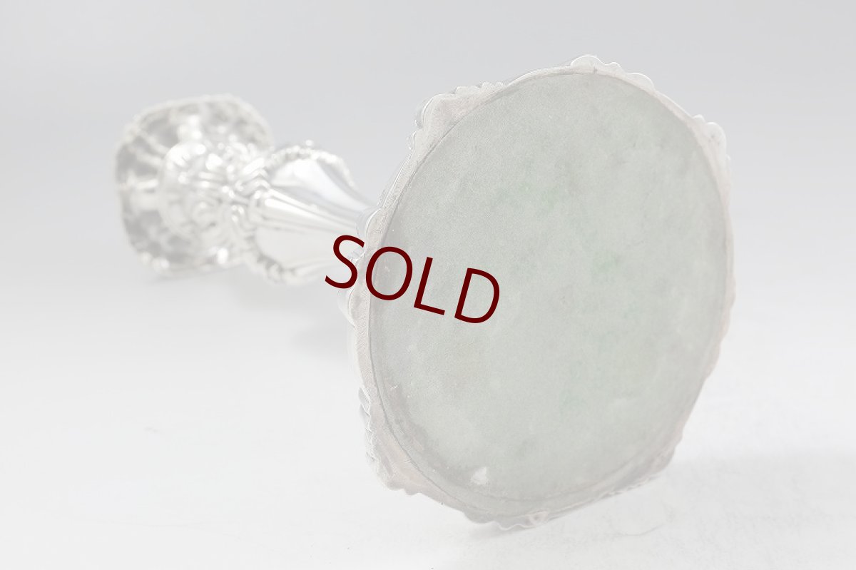 画像11: 特級　純銀製（925）1823年　ロココ　キャンドルスタンド　2組セット (11)