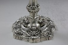 画像7: 特級　純銀製（925）1823年　ロココ　キャンドルスタンド　2組セット (7)