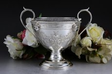 画像9: ヴィクトリアン シルバープレート ネオクラシカル/薔薇とお花のガーランド　ティーセット  (9)