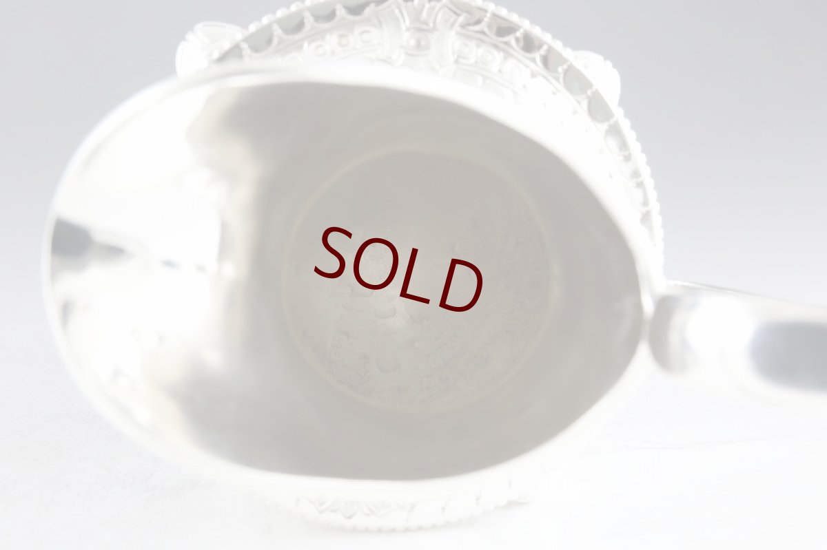 画像13: ヴィクトリアン シルバープレート ネオクラシカル/薔薇とお花のガーランド　ティーセット  (13)