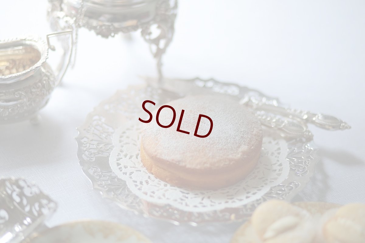 画像5: ヴィンテージ　シルバープレート　Mappin & Webb マッピン＆ウェッブ　透かし細工ケーキプレート  (5)