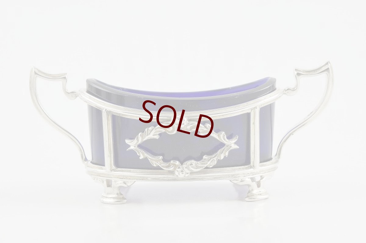 画像8: 純銀（925）1912年 　優美　ソルト　4点セット (8)