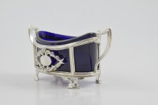 画像7: 純銀（925）1912年 　優美　ソルト　4点セット (7)