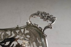 画像10: 純銀製（925）　ペア　透かし細工　ボンボンディッシュ (10)