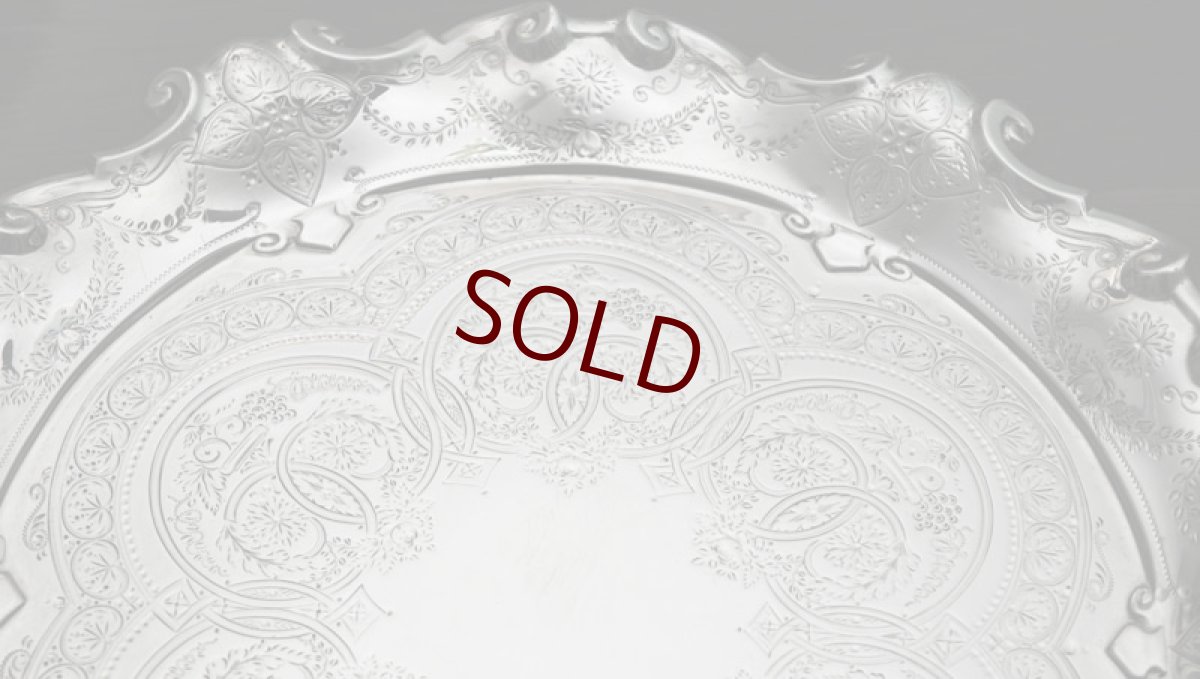 画像5: 純銀製（925）1895年 美彫ハンドエングレービング　サルヴァ (5)