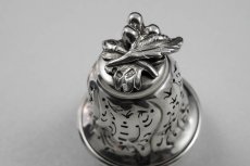画像6: 純銀製（925）1857年　ヴィクトリアンロココ　シュガーキャスター (6)