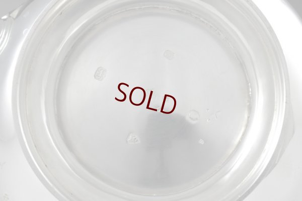 画像13: 純銀製（925）1871年　バーナード　洋ナシ型　ティーポット