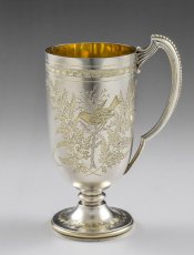 画像10: 純銀製（９２５）1876年　エルキントン　パーセルギルド　ジャポニズム　カップ (10)