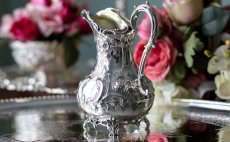 画像13: 純銀製（９２５）1854/6年　特級　Martin, Hall & Co.ヴィクトリアンロココ/ ルイスタイル　ティーセット (13)