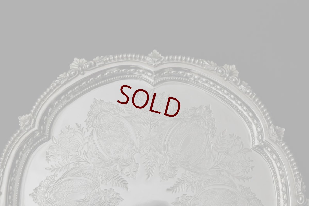 画像4: シルバープレート ヴィクトリアン　美装飾　サルヴァ (4)