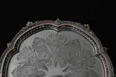 画像4: シルバープレート ヴィクトリアン　美装飾　サルヴァ (4)