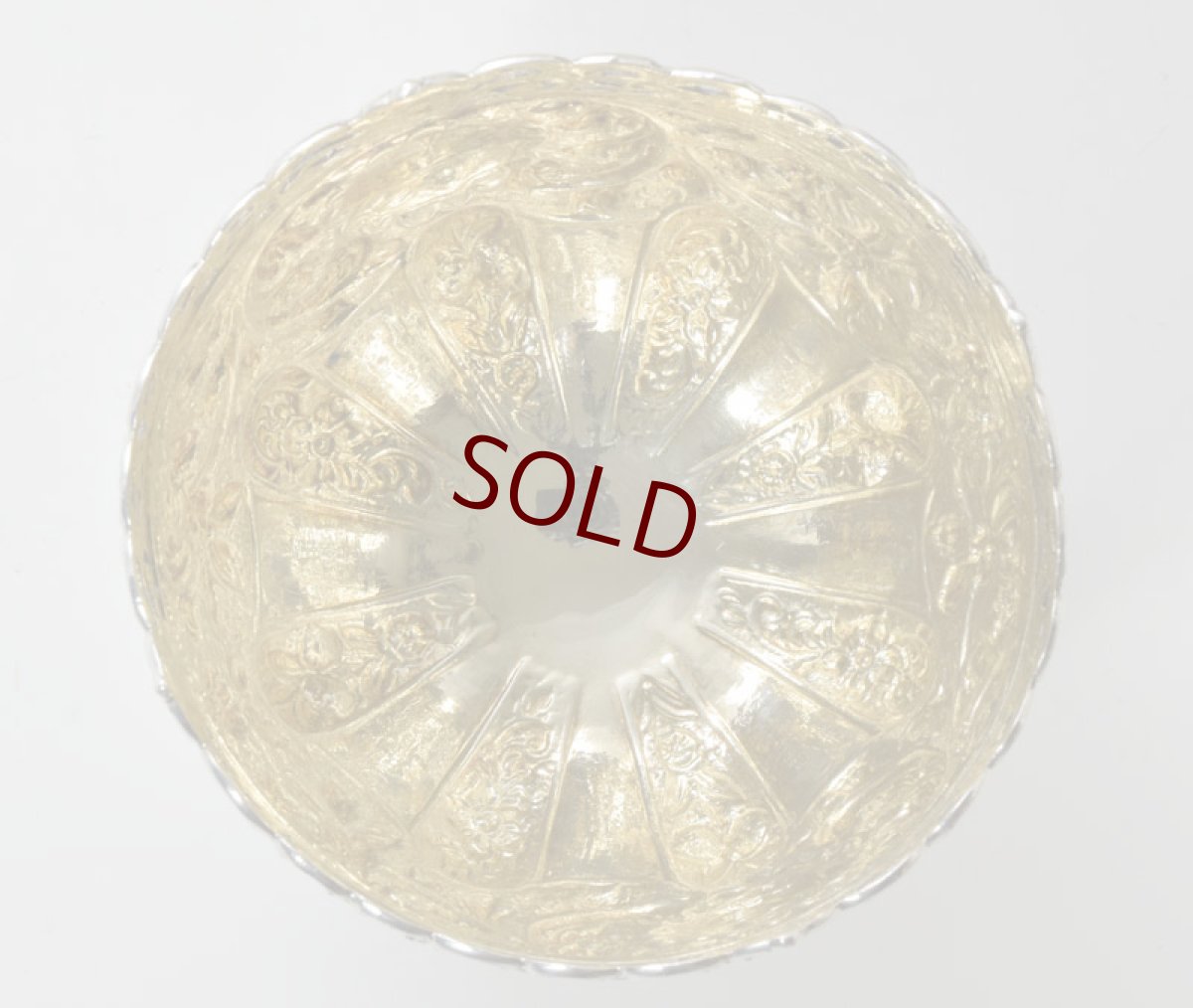 画像19: 純銀製（925）1895年　ハイヴィクトリアン/ロココスタイル　ハンドチェイシング　バッチェラーサイズ　ティー3点セット (19)