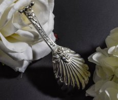 画像5: 純銀製（925）1844年　手彫り　Chawner & Co. ティーキャディースプーン (5)