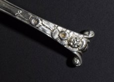 画像3: 純銀製（925）1844年　手彫り　Chawner & Co. ティーキャディースプーン (3)