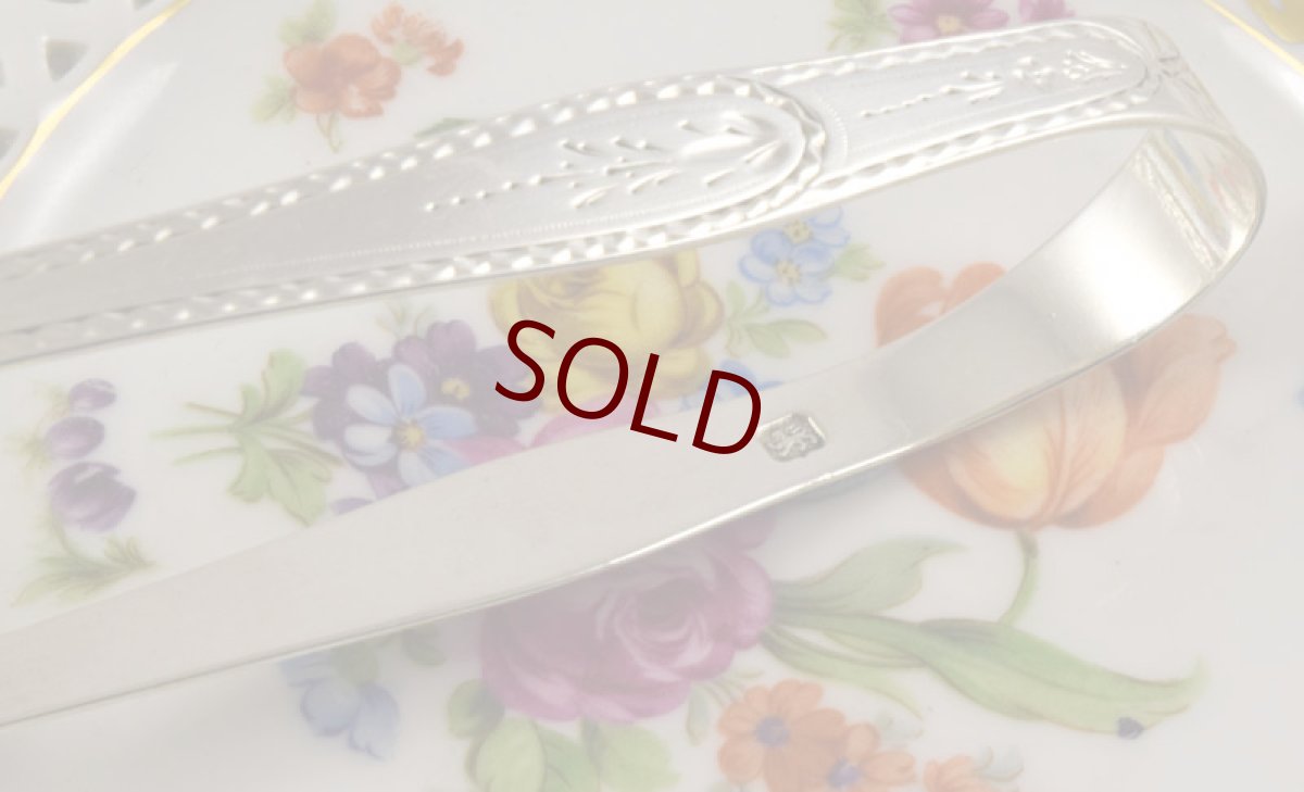 画像3: 純銀製（925）希少　ヘスターベイトマン　ブライトカット　シュガートング　その2　 (3)