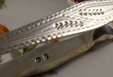 画像4: 純銀製（925）希少　ヘスターベイトマン　ブライトカット　シュガートング　その1　 (4)